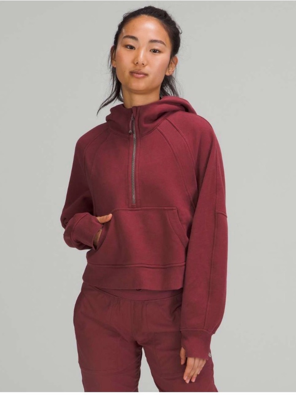 Lululemon Scuba Oversized Half-Zip Hoodie
Mulled Wine M/L